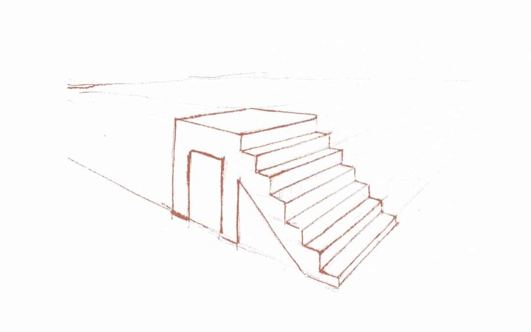 Comment dessiner des escaliers en perspective ?