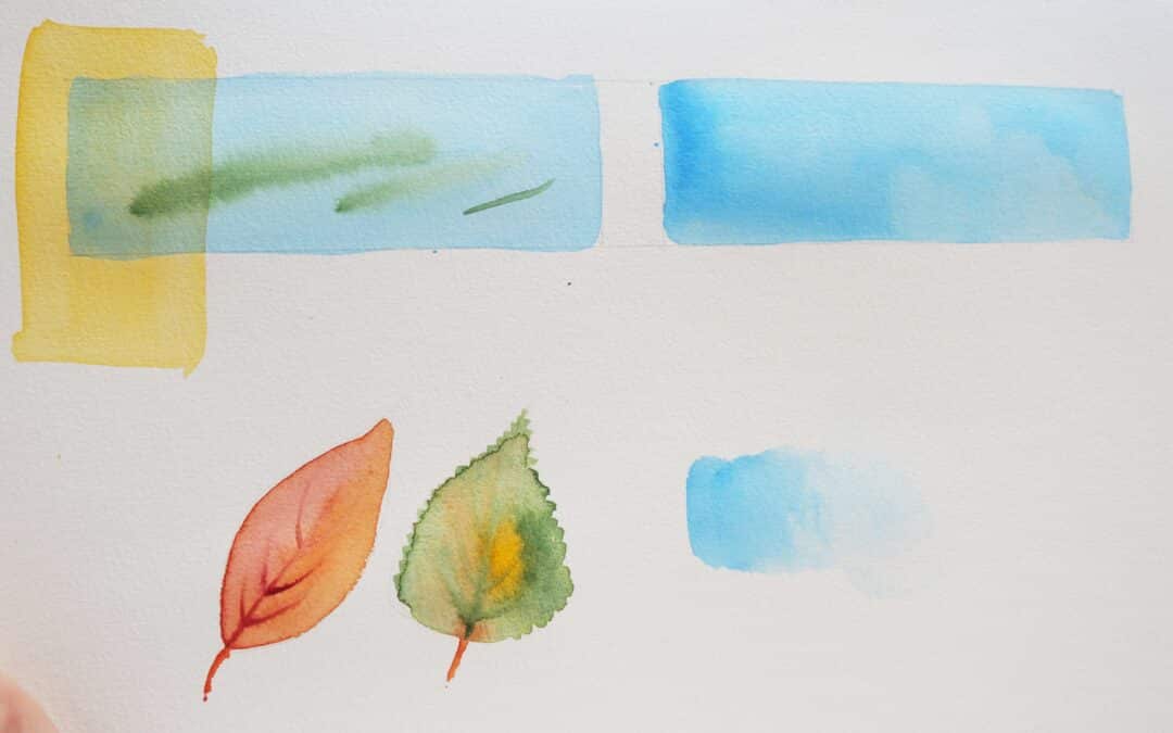 Quelques bases en aquarelle…