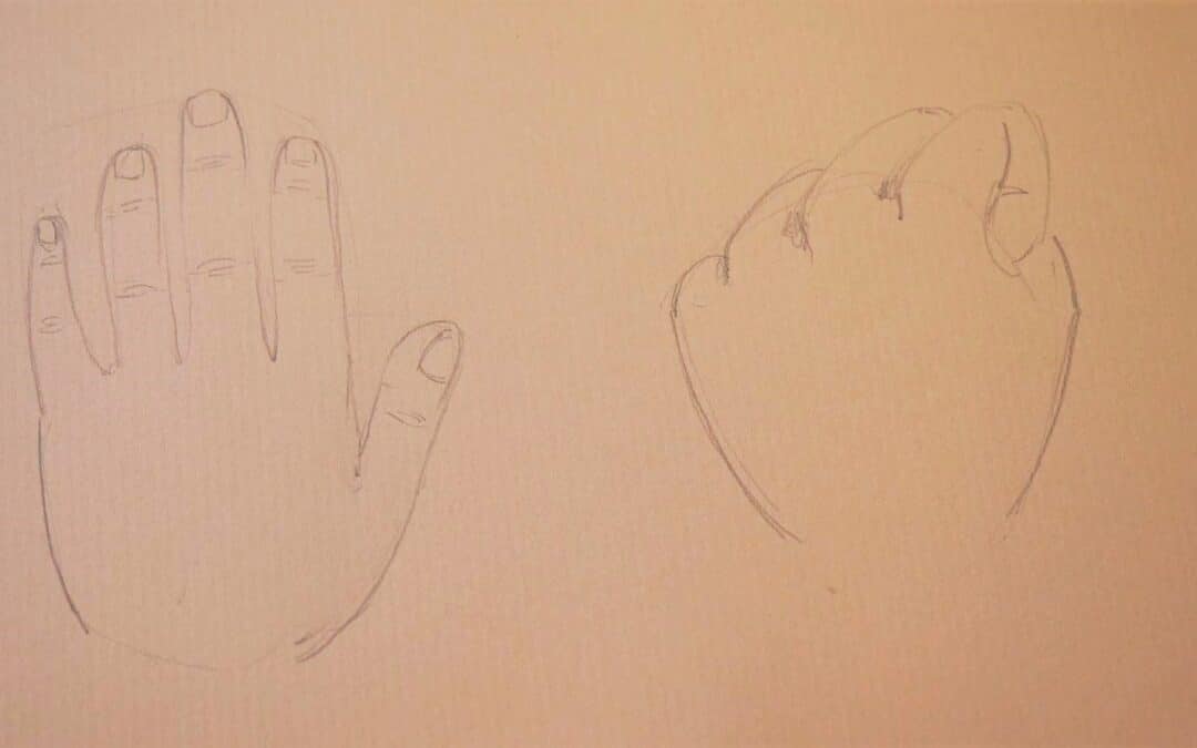 Comment dessiner des mains à partir des tiennes ?