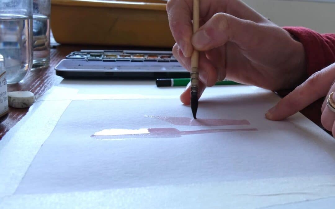 Intensifier ses couleurs à l&rsquo;aquarelle et à l&rsquo;encre